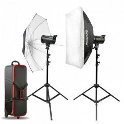 קיט 2 פלאשים סטודיו GODOX DS-300E