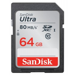 SanDisk 64GB Ultra SDXC UHS-I Memory Card