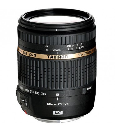 עדשת טמרון Tamron for Nikon 18-270mm F/3.5-6.3 Di II VC PZD - יבואן רשמי