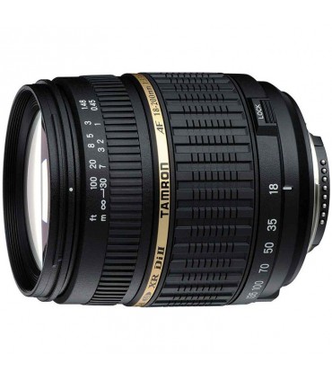 עדשה טמרון Tamron for Nikon 18-200mm f/3.5-6.3 XR Di-II LD Aspherical Zoom Wide Angle Macro - יבואן רשמי