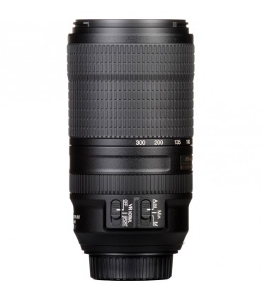 Nikon Lens Af-P Nikkor 70-300mm F/4.5-5.6e Ed Vr עדשה ניקון - יבואן רשמי