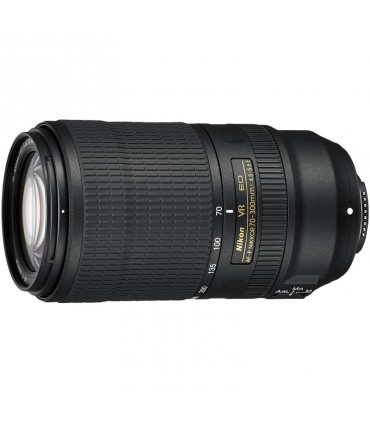 Nikon Lens Af-P Nikkor 70-300mm F/4.5-5.6e Ed Vr עדשה ניקון - יבואן רשמי