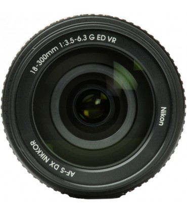 Nikon Lens Af-S Dx Nikkor 18-300mm F/3.5-6.3g Ed Vr עדשה ניקון - יבואן רשמי