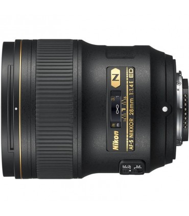 Nikon Lens Af-S Nikkor 28mm F/1.4e Ed עדשה ניקון - יבואן רשמי