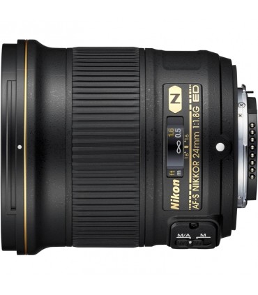 Nikon Lens Af-S Nikkor 24mm F/1.8g Ed עדשה ניקון - יבואן רשמי
