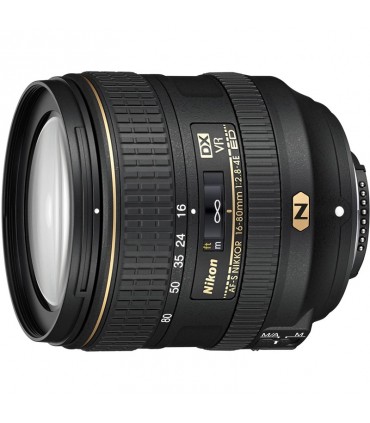 Nikon Lens Af-S Dx Nikkor 16-80mm F/2.8-4e Ed Vr עדשה ניקון - יבואן רשמי