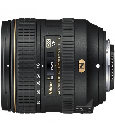 Nikon Lens Af-S Dx Nikkor 16-80mm F/2.8-4e Ed Vr עדשה ניקון - יבואן רשמי