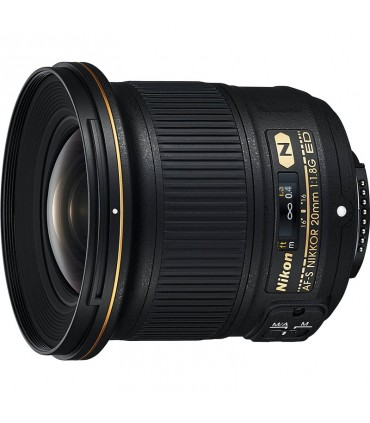Nikon Lens Af-S Nikkor 20mm F/1.8g Ed עדשה ניקון - יבואן רשמי