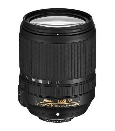 Nikon Lens 18-140mm AF-S DX f/3.5-5.6G ED VR עדשה ניקון - יבואן רשמי