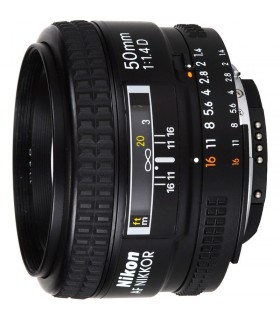 Nikon Lens 50mm f/1.4 D AF עדשה ניקון - יבואן רשמי