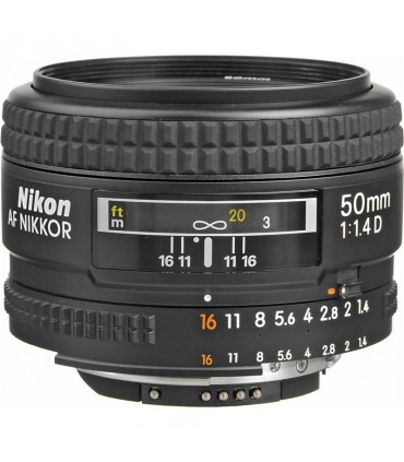 Nikon Lens 50mm f/1.4 D AF עדשה ניקון - יבואן רשמי