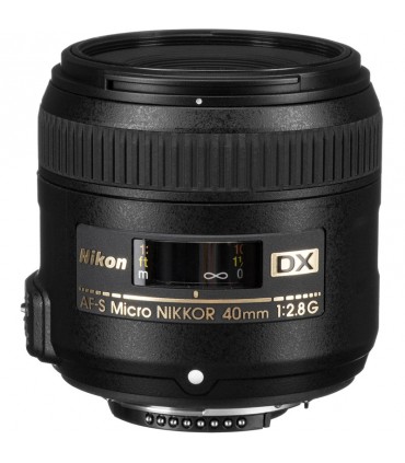 Nikon Lens 40mm f/2.8 G AF-S DX Micro עדשה ניקון - יבואן רשמי