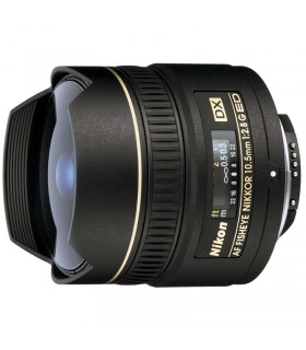 Nikon Lens 10.5mm F/2.8 G Ed Fisheye עדשה ניקון - יבואן רשמי