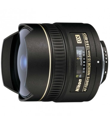 Nikon Lens 10.5mm F/2.8 G Ed Fisheye עדשה ניקון - יבואן רשמי