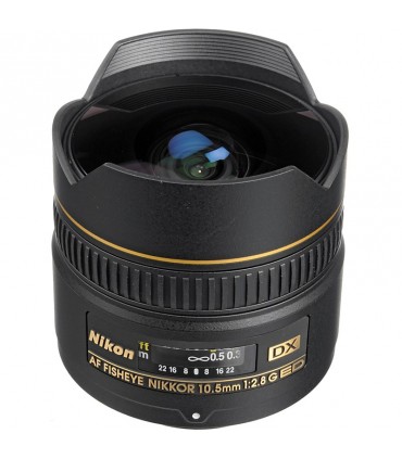 Nikon Lens 10.5mm F/2.8 G Ed Fisheye עדשה ניקון - יבואן רשמי