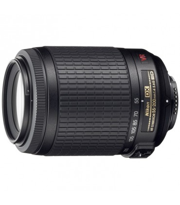 Nikon Lens 55-200mm f/4-5.6 G ED VR עדשה ניקון - יבואן רשמי