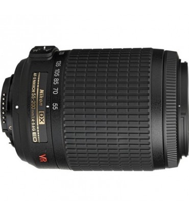 Nikon Lens 55-200mm f/4-5.6 G ED VR עדשה ניקון - יבואן רשמי