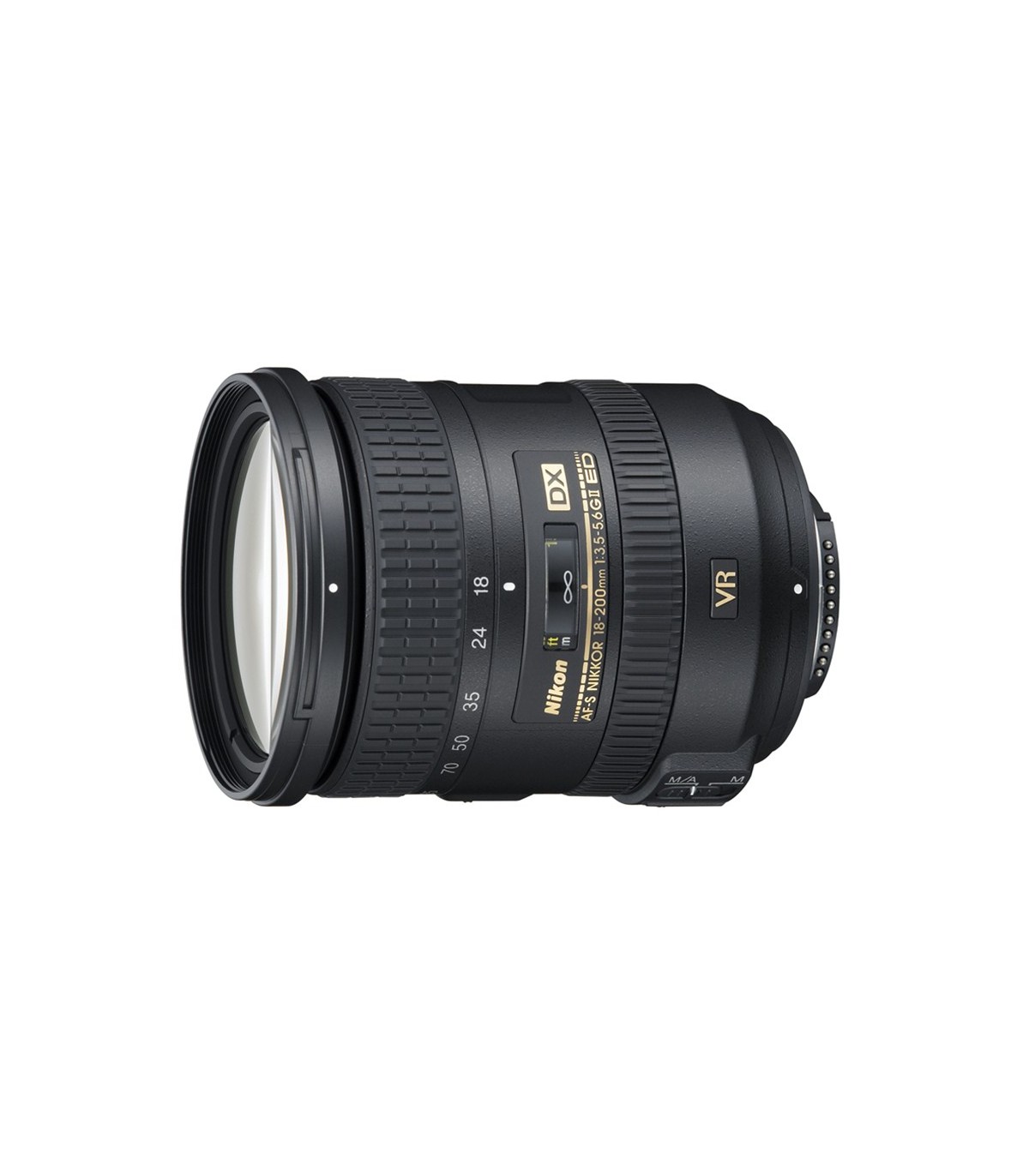 Nikon Lens 18-200mm f/3.5-5.6 G IF ED AF-S DX VR II עדשה ניקון