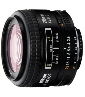 Nikon Lens 28mm f/2.8 D AF עדשה ניקון - יבואן רשמי