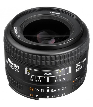 Nikon Lens 28mm f/2.8 D AF עדשה ניקון - יבואן רשמי