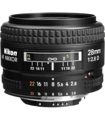 Nikon Lens 28mm f/2.8 D AF עדשה ניקון - יבואן רשמי
