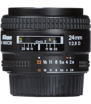 Nikon Lens 24mm f/2.8 D AF עדשה ניקון - יבואן רשמי