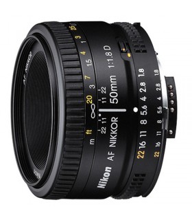 Nikon Lens 50mm f/1.8 D AF עדשה ניקון - יבואן רשמי
