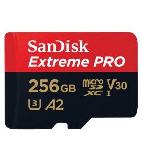 כרטיס זיכרון בנפח 256 GB MICRO S.D EX 4K 200S מבית SANDISK