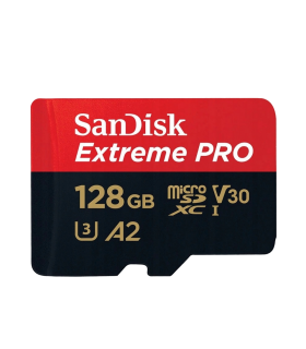 128 GB כרטיס זיכרון בנפח MICRO S.D EX 4K 200S מבית SANDISK