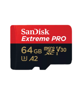 GB64 כרטיס זיכרון בנפח MICRO S.D EX 4K 200S מבית SANDISK