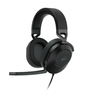 אוזניות גיימינג CORSAIR HS65 SURROUND 7.1 – שחור