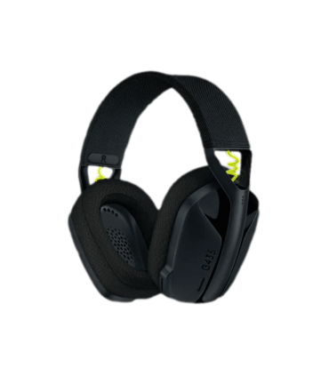 אוזניות אלחוטיות בצבע שחור דגם Logitech G435 Wireless
