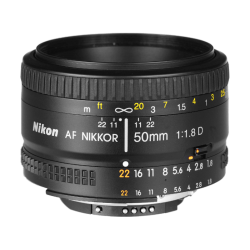 עדשה Nikon AF Nikkor 50mm f/1.8D